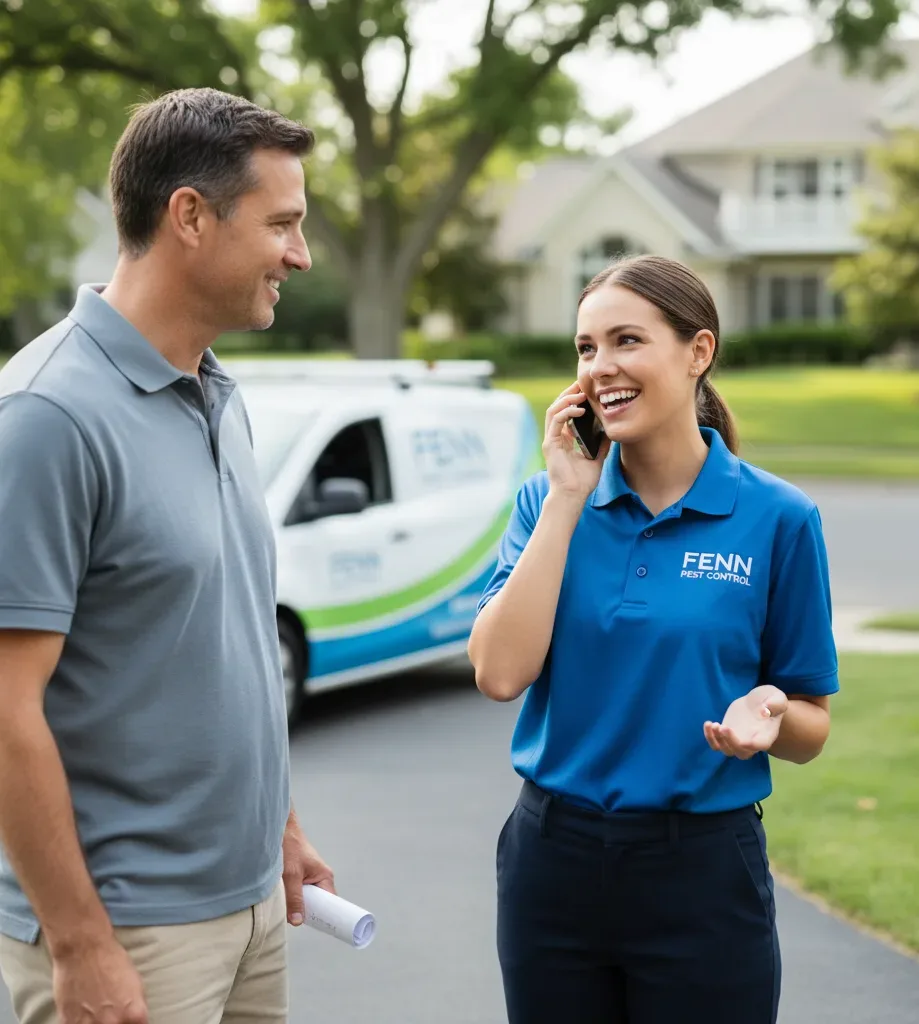 Fenn Pest Control customer support in Franksville